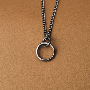 Wax Seal Long Necklace_For Men